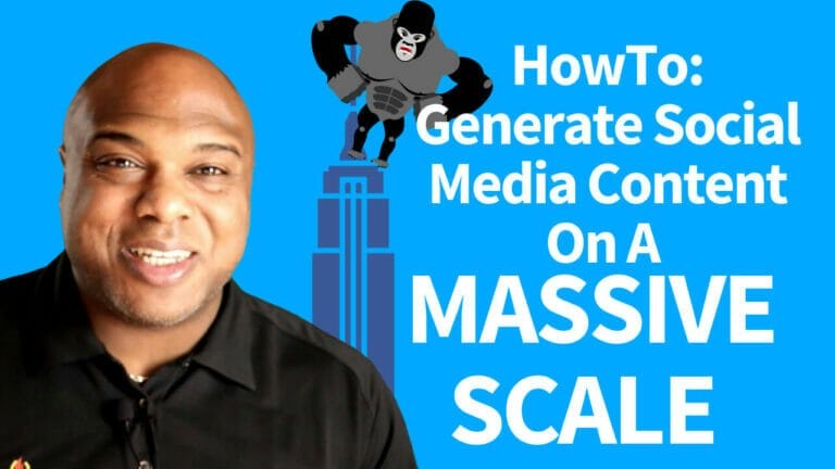 How to generate social media content