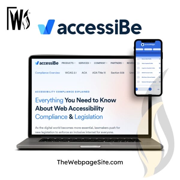 Website ADA Compliance with AccessiBe