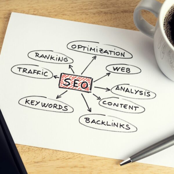 SEO or search engine optimization concept